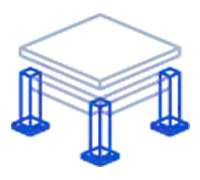 Ícone de uma fundação