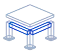 Ícone de duas vigas